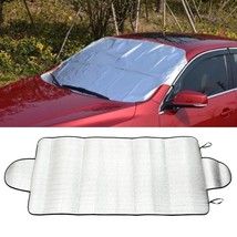  Cover Car Snow Ice Protector   Shade Fornt Rear Windshield Cover Block Shields  - £63.74 GBP