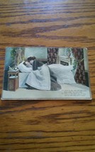 Vtg Made in Germany Postcard Sick Man Getting Kissed by His Girl Pills Poem - £17.37 GBP