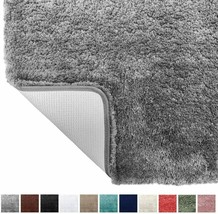Premium Luxury Bath Rug, 30x20 Inch, Incredibly Soft, Thick, Absorbent Mat Rugs - £23.64 GBP