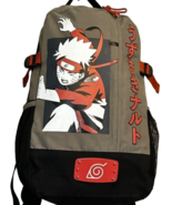 Naruto Shippuden Leaf Village Badge Built-Up Backpack (18.5&quot; H x 12.5&quot; W... - $48.45