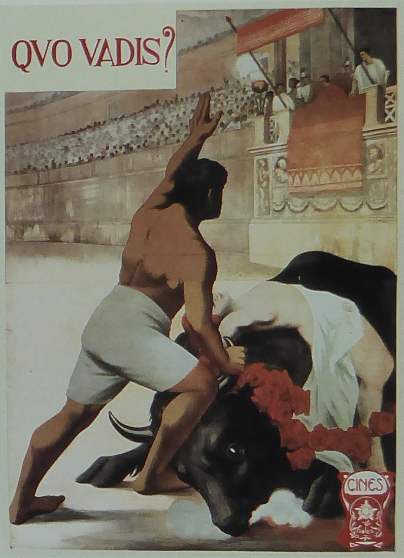 Quo Vadis? - Italian 1913 - Movie Poster - Framed Picture 11 x 14 - $32.50