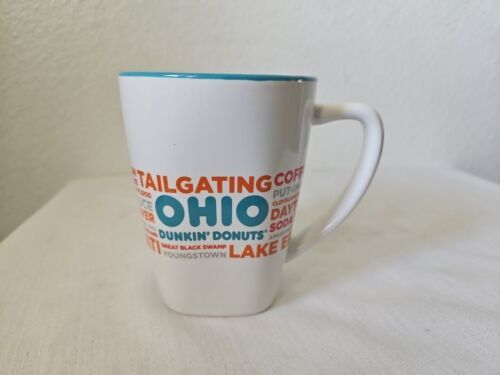 Primary image for Dunkin Donuts Ohio Destinations Coffee Mug Cup OH State DD 12 OZ