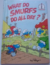 Beginner Books What Do Smurfs Do All Day? by Peyo 1983 - £3.91 GBP