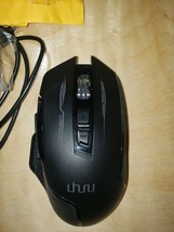 UHURU 2.4G Wireless Rechargeable Gaming Mouse Mice with 6 buttons WM-02Z Tested - $11.70