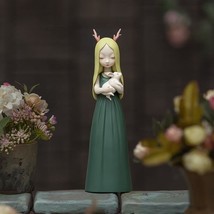 Forest Girls Elf and Rabbit, Anime Cartoon Figurines, Desktop Ornaments - £169.69 GBP