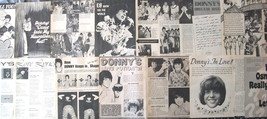 Donny Osmond ~ (33) Color And B&amp;W Vintage Articles From 1972-1973 ~ Clippings - £11.22 GBP