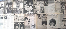 DONNY OSMOND ~ (33) Color and B&amp;W Vintage ARTICLES from 1972-1973 ~ Clip... - $19.60 CAD