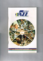 1984-85 Utah Jazz Yearbook Media Guide NBA basketball Stockton Eaton Green - £35.04 GBP