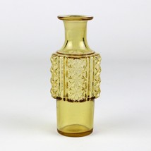 Adams Ashman Amber Oil Vinegar Castor Bottle, Antique EAPG Cruet Daisy &amp; Button - £11.99 GBP