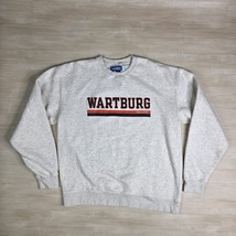 Vintage Big Cotton Gear Wartburg College Sweatshirt Gray Men's Size XL - $46.93