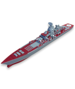 10-Inch Pyotr Velikiy Kirov-Class Battlecruiser Model – Russian Nuclear-... - $25.99
