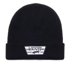 Vans Milford Beanie Hat Unisex Casual Sports Lifestyle Cap Black VN000UO... - $30.51