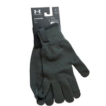 Under Armour Mens Halftime Tech Gloves Grey Size Large New - £13.83 GBP