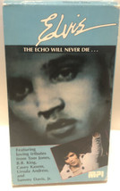 Elvis The Echo Will Never Die VHS Documentary Elvis Presley S2B - £5.40 GBP
