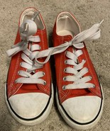 S-3 Classic Canvas Fashion Sneakers Shoes Red GB3001 Women Size 7 - $7.91