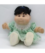 CPK Mattels First Edition 1995 Girl Black Hair 15” brown Eyes Outfit Shoes - $315.91 MXN