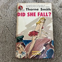 Did She Fall Mystery Paperback Book by Thorne Smith from Pocket Books 1947 - £9.58 GBP