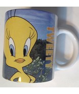 Warner Brothers Looney Tunes Coffee Mug Tweety Bird Vintage 1996  - £14.27 GBP