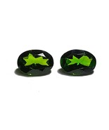 1.535 TCW 100% Natural Chrome diopside Oval Faceted Best Quality Gem By DVG - €252,56 EUR 1.535 TCW 100% Natural Chrome diopside Oval Faceted Best Quality Gem By DVG - €252,56 EUR