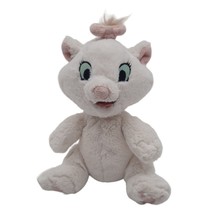 Disney Babies Aristocats Marie Plush Stuffed Animal White Pink Kitten Soft 7&quot; - £7.98 GBP