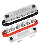 300A Bus Bar 12V Marine 12V Power Distribution Block With Cover 6 X 3/8&quot;... - £61.90 GBP