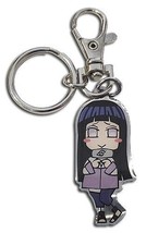 Naruto Shippuden Hinata Metal Keychain Anime Licensed NEW - £8.00 GBP