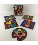 Discovery Toys Girocolor Preschool Learning Color Palette Puzzles Vintag... - $67.63 CAD