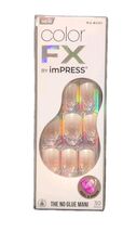 KISS Press on Nails Color FX Impress IMCF02- Connection Short 30 Ct - $234.08 MXN