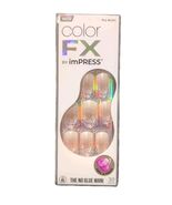 KISS Press on Nails Color FX Impress IMCF02- Connection Short 30 Ct - $234.08 MXN