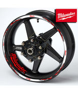 Milwaukee Motorcycle Wheel Decals – Universal Rim Stickers - $29.99
