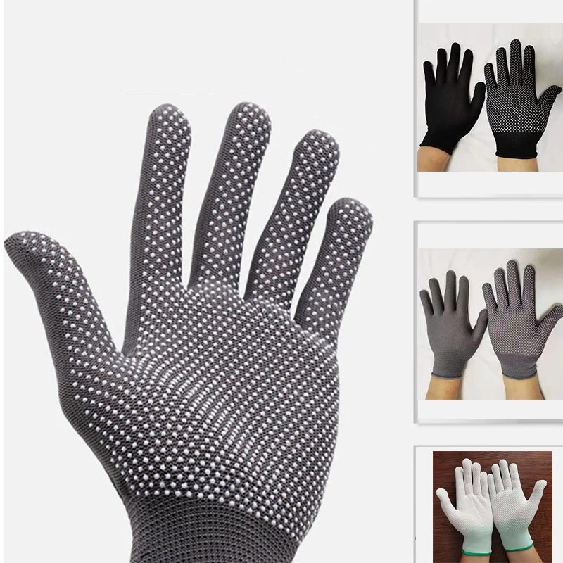 Universal Nylon Glue Bead and Plastic Anti-slip Gloves for Car Motocycle Driving - £10.94 GBP
