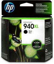 HP 940XL High Yield Black Original Ink Cartridge, C4906AN#140 image 1