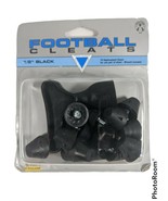 Replacement football cleats 1/2 &quot; Black Steel Tip for one shoe - £4.73 GBP