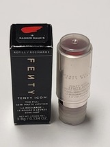FENTY ICON The Fill Semi Matte Lipstick DANGER DANC&#39;R Box Wear - $278.39 MXN