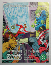 1984 Spanner&#39;s Galaxy 21 1/2 by 16 3/4 DC Comic book universe promo poster:1980s - £16.59 GBP