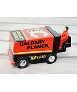 VTG Calgary Flames Zamboni 1995 WHITE ROSE COLLECTIBLE Diecast Toy NHL R... - £14.54 GBP