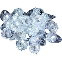 Shining White Clear Led Flashing Jelly Bumpy Finger Rings (12 Ct) - £13.32 GBP