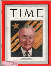 Time Magazine 1950, March 13, Admiral Sherman - £16.37 GBP