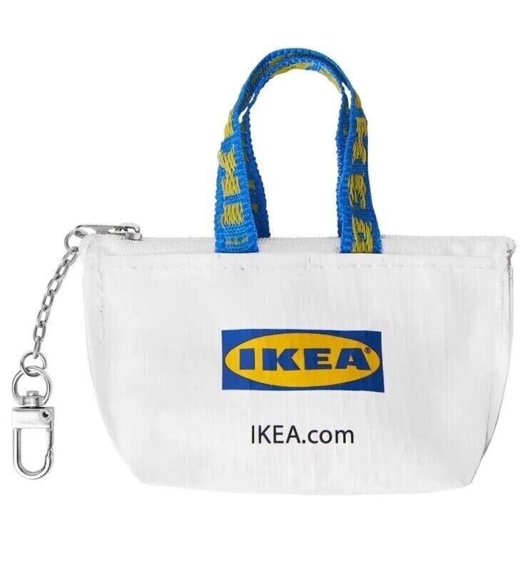 IKEA JAPAN EXCLUSIVE Knolig Mini Coin Purse Change Zipper Money Bag Key ... - $4.46