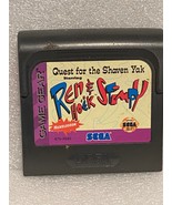 Sega Game Gear Ren &amp; Stimpy Quest For The Shaven Yak *Pre-Owned/No Box* ww1 - $19.00 CAD