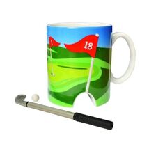 Longridge Golf Mug and Mini Putter - White  - $39.00