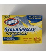 Clorox Scrub Singles Decide A Size Classic Clean 24 Small Or 12 Large - $52.12 CAD