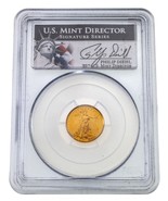 1997-W G$5 1/10 Oz. Oro American Eagle Proof PCGS PR69DCAM Philip Diehl - $1,108.96 CAD