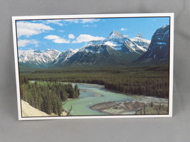 Vintage Postcard - Athabasca River Valley Jasper National Park - Alberta Color - £11.92 GBP