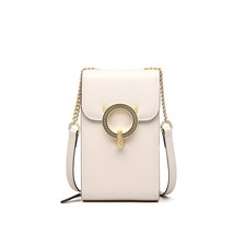 Brand Split Leather Girl Mini Crossbody Bag Fashion Female Small Messenger Lady  - £71.13 GBP
