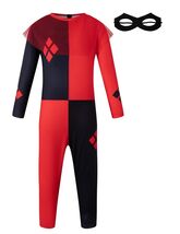 Yruiz Girl Halloween Clown Jumpsuit Red Black Long Sleeves Size 5-6Y - $101.07 MXN Yruiz Girl Halloween Clown Jumpsuit Red Black Long Sleeves Size 5-6Y - $101.07 MXN