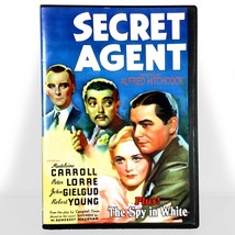 Secret Agent / The Spy in White (2-Disc DVD, 1936) Like New !  James Mason - £6.76 GBP