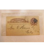 Antique 1886 Farmers &amp; Merchant Bank Los Angeles CA US Postal Card 1 Cen... - $67.21 CAD