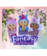 Cabbage Patch Kids Fantasy Friends 3 Set Sparkle Collection Unicorn Plus... - $37.36