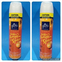 Pack of 2 Glade Golden Pumpkin Spice Limited Edition Air Freshener Sprays - £3.72 GBP